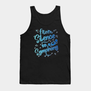 From Silence to Symphony Cochlear Implant Tank Top